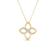 Cialoma Diamond Flower Long Necklace