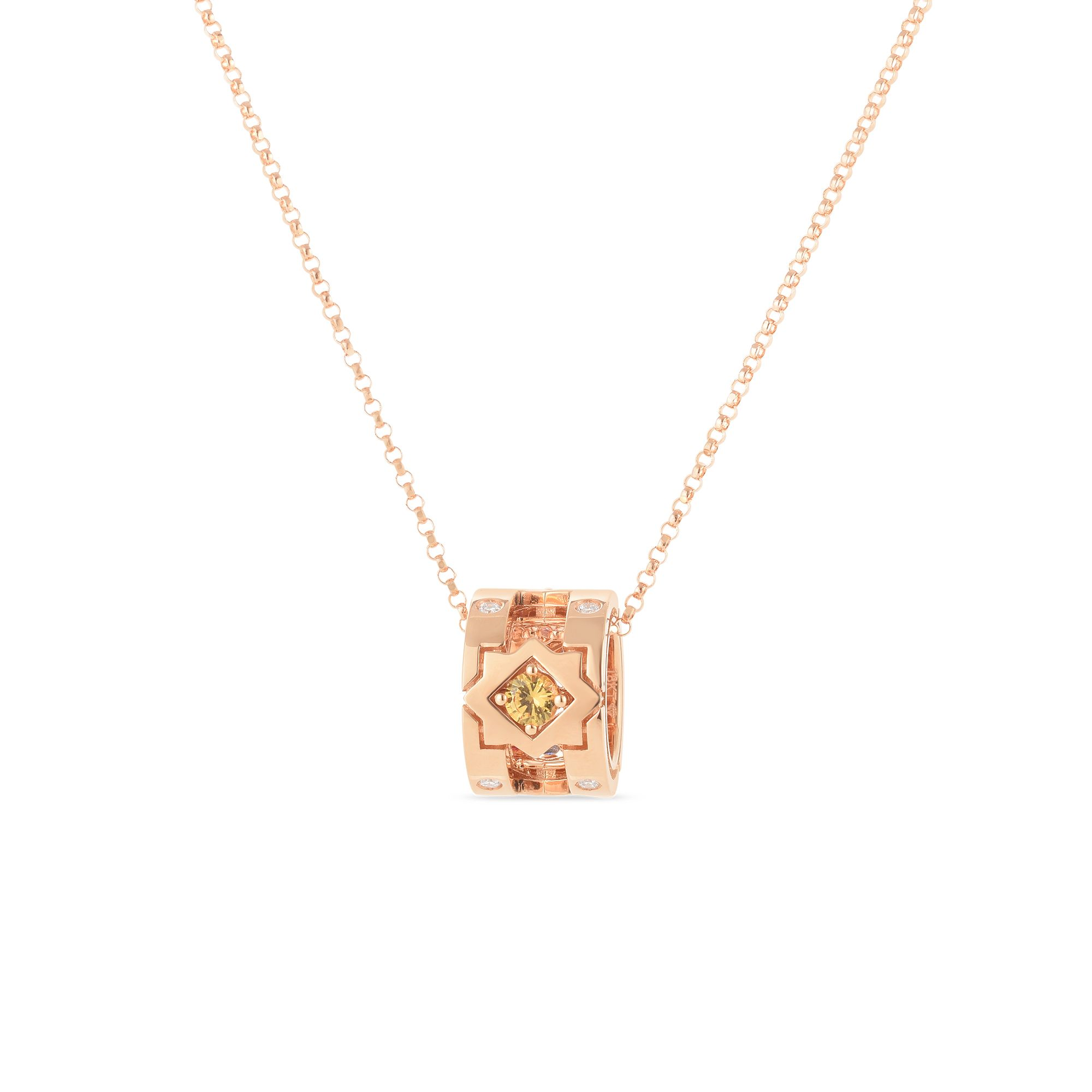 Navarra Diamond & Mixed Sapphire Necklace