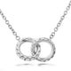 Hearts On Fire Classic Diamond Interlocking Pendant