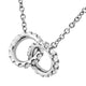 Hearts On Fire Classic Diamond Interlocking Pendant, alternate view