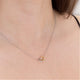 Hearts On Fire Classic Diamond Interlocking Pendant, detail view