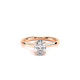 Renaissance Oval Solitaire Engagement Ring Setting