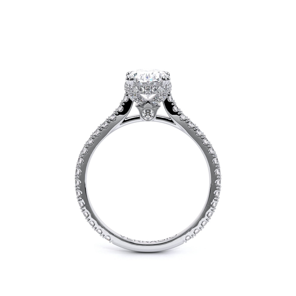 Renaissance Oval Engagement Ring Setting