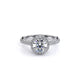 Venetian Round Engagement Ring Setting