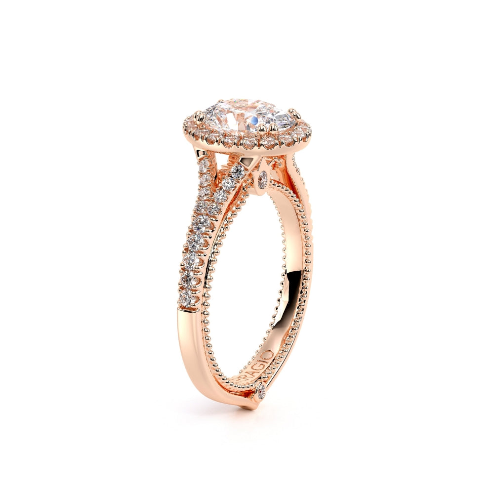 Couture Split Shank Oval Engagement Ring Setting