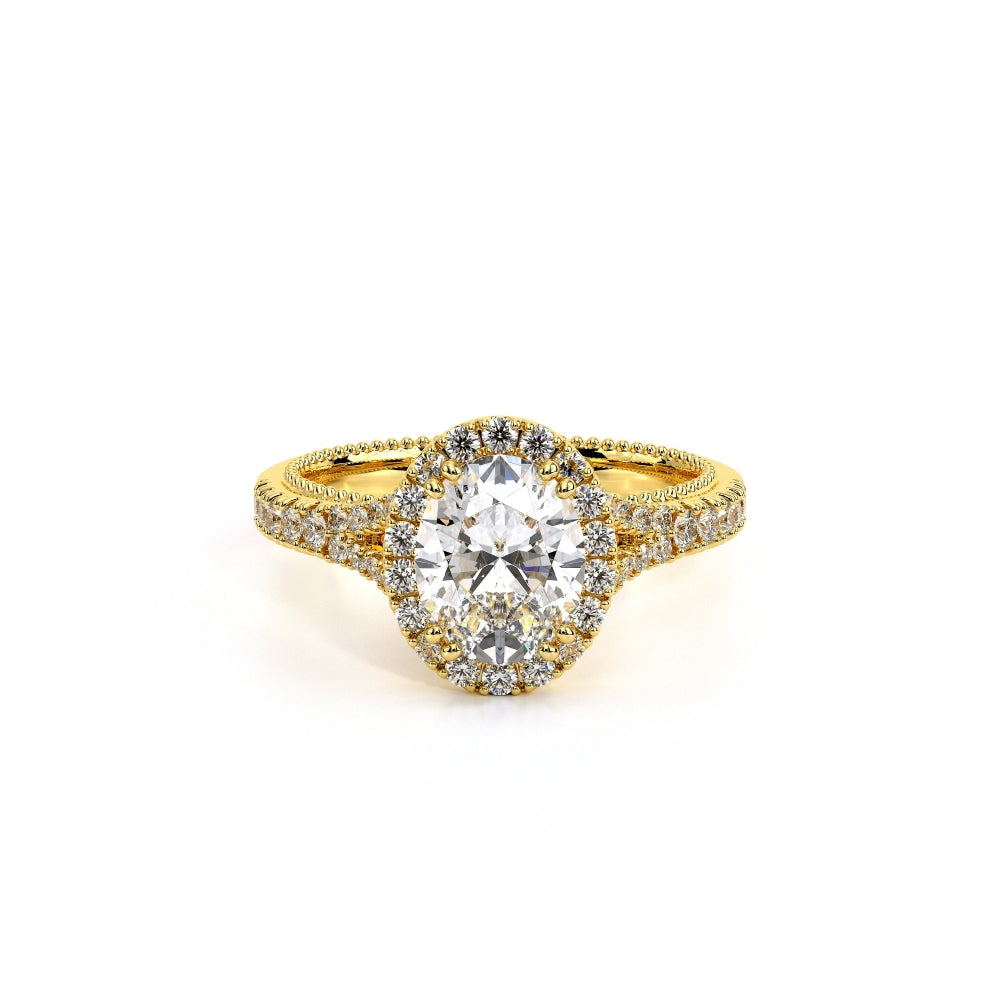 Couture Split Shank Oval Engagement Ring Setting