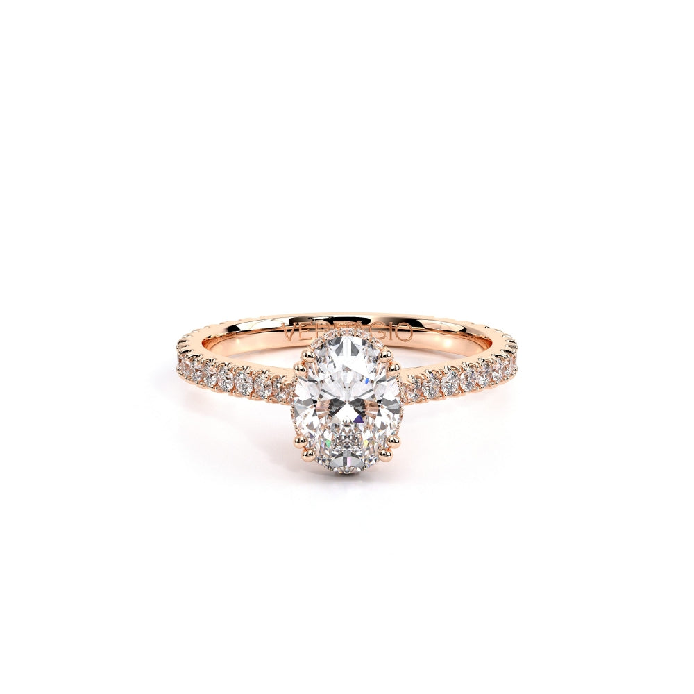 Renaissance Oval Engagement Ring Setting