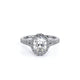 Couture Split Shank Oval Engagement Ring Setting