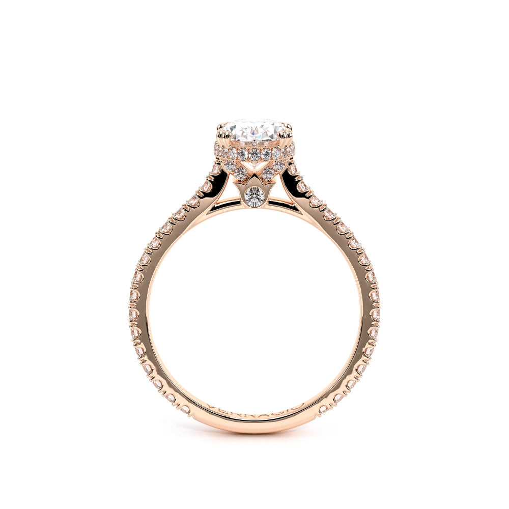 Renaissance Oval Engagement Ring Setting