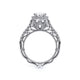 Venetian Pear Shaped Engagement Ring Setting