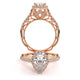 Venetian Pear Shaped Engagement Ring Setting