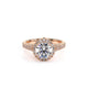 Couture Split Shank Round Engagement Ring Setting