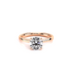 Renaissance Round Solitaire Engagement Ring Setting