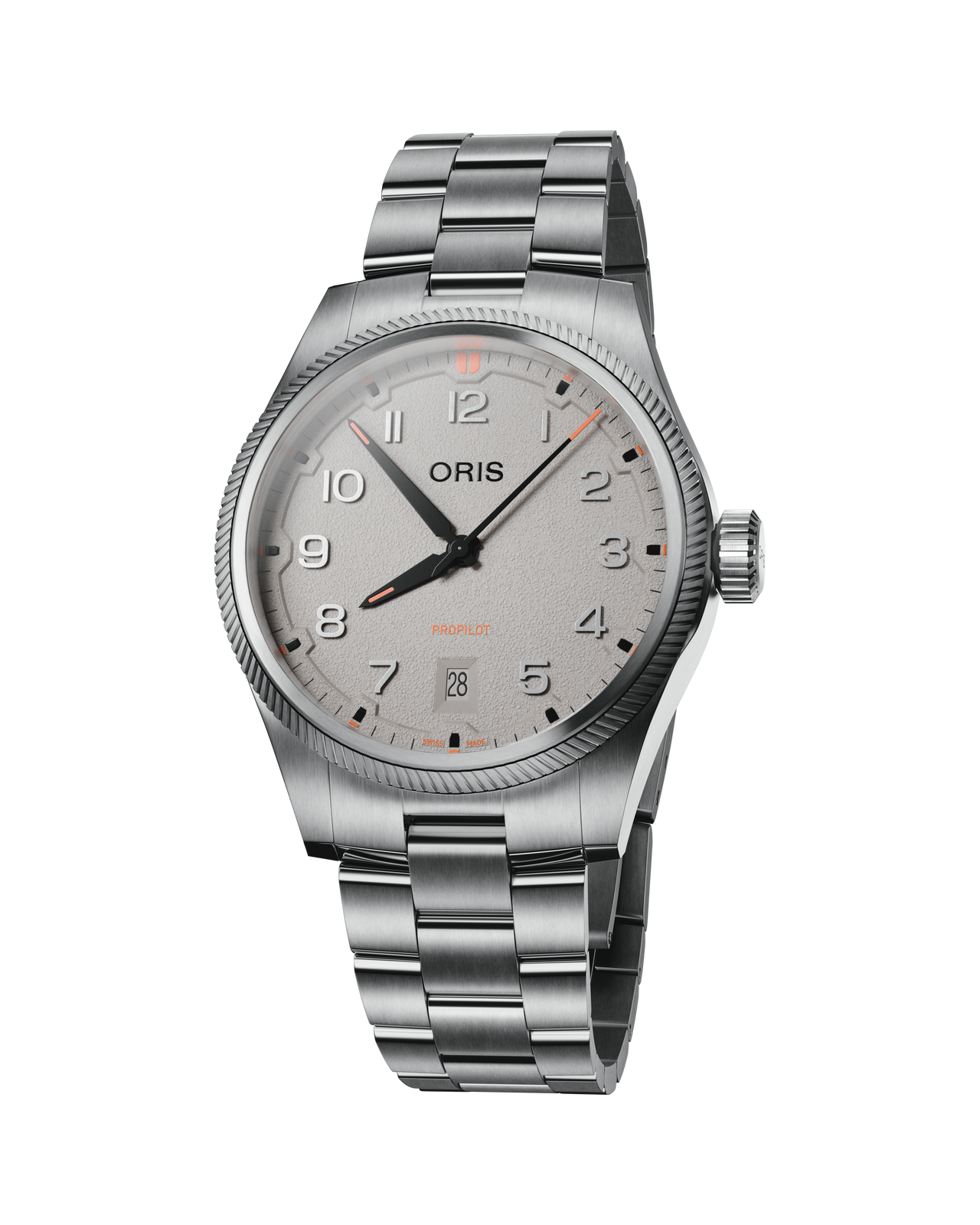 ProPilot Date Watch – Grey Chalk Dial, 41mm