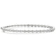 Hearts On Fire Lorelei Floral Bangle in white gold