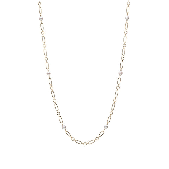M Code Akoya Cultured Pearl Necklace