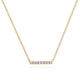 Diamond Bar Necklace