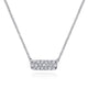 Diamond Bar Necklace