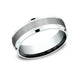 White Gold & Tantalum Wedding Band