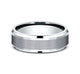 White Gold & Tantalum Wedding Band