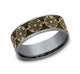 Bullet Pattern Wedding Band