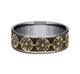 Bullet Pattern Wedding Band