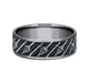 Arrow Pattern Wedding Band