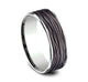 White Gold & Titanium Wedding Band