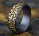 Weave Pattern Wedding Band