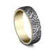 Mokume Wedding Band