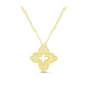 Yellow gold Petite Venetian Princess Diamond Necklace
