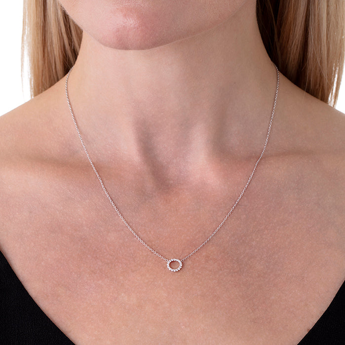 Signature Small Circle Necklace