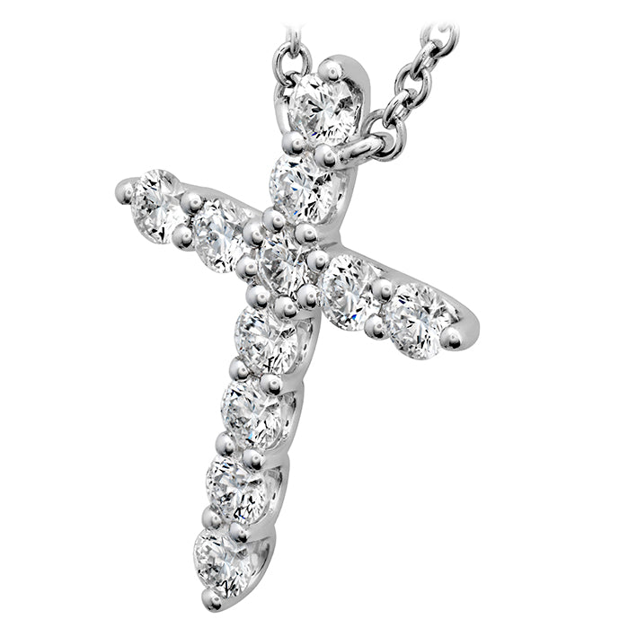 Buy Diamond Cross Pendant Necklace 14KT GOLD Large Moissanite Cross Pendant  White Gold Cross Heavy Chain Online in India - Etsy