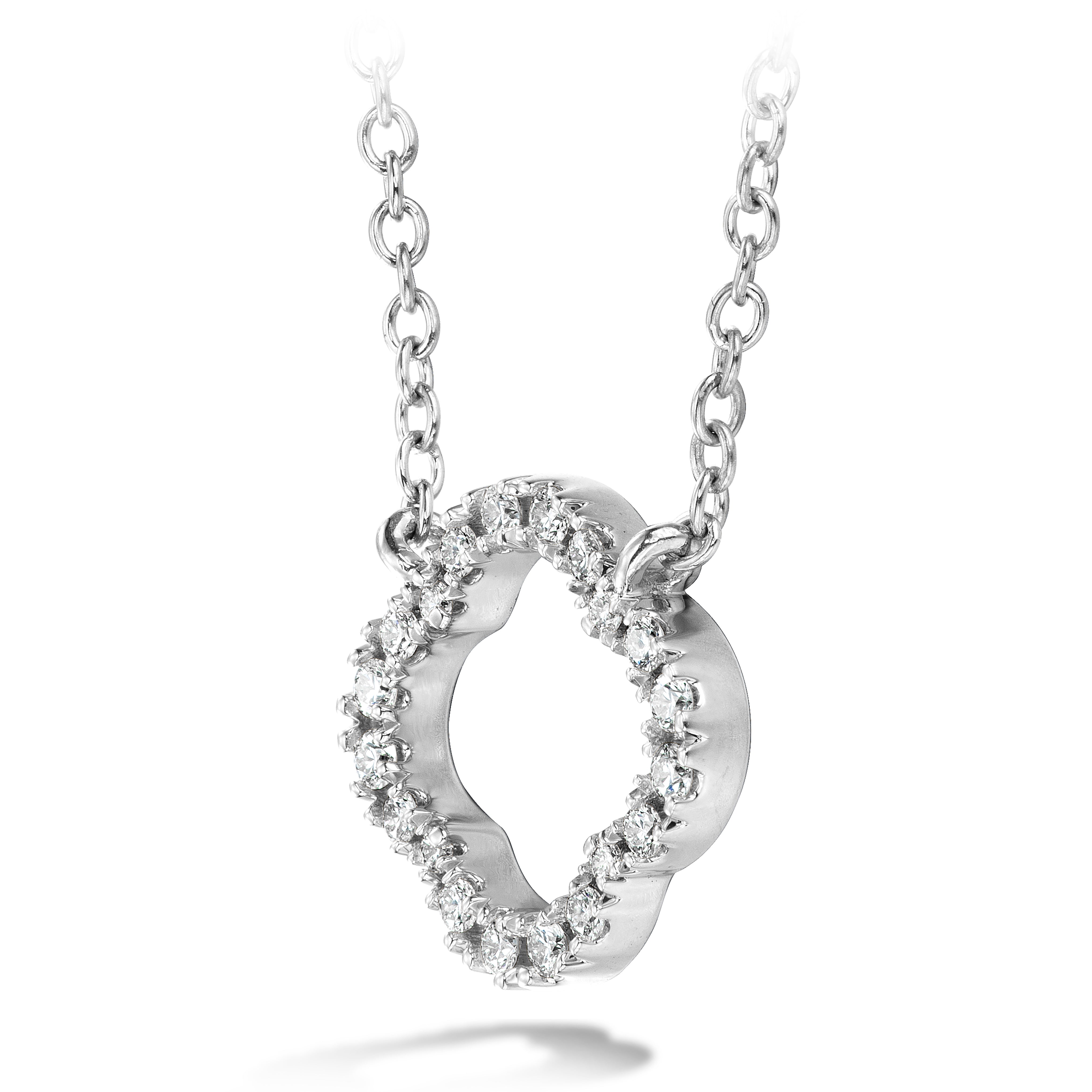 Hearts On Fire Signature Small Petal Necklace