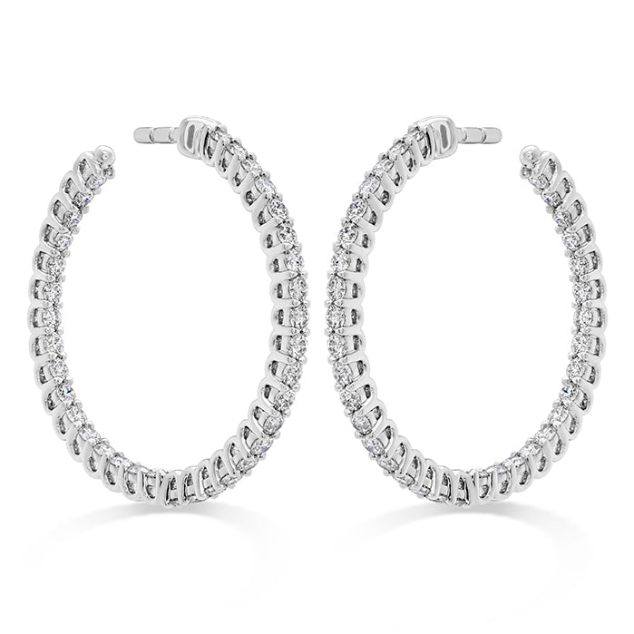 Inside Out Hoop Earrings