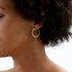 Inside Out Hoop Earrings