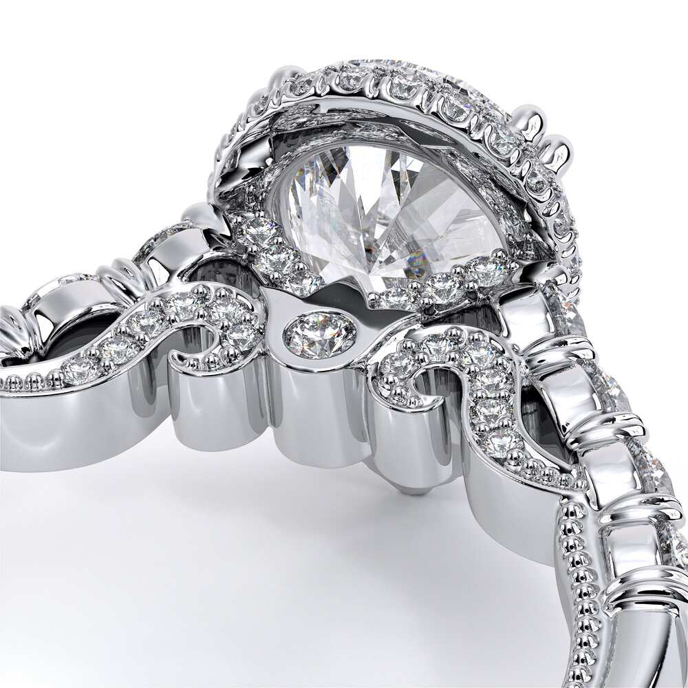 Insignia Pear Shaped Engagement Ring Setting