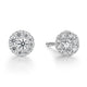 Hearts On Fire Tessa Diamond Earrings, 0.34 ctw, in white gold