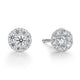 Hearts On Fire Tessa Diamond Earrings, 0.45 ctw, in white gold