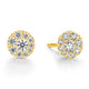 Tessa Diamond Circle Earrings, 0.51 ctw