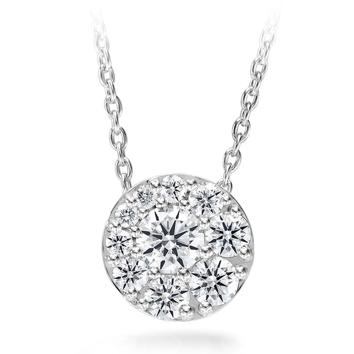Tessa Diamond Circle Pendant, 1.56 ctw