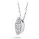 Hearts On Fire Tessa Navette Necklace, 0.49 ctw