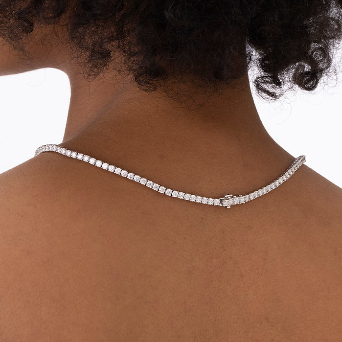 Diamond Line Necklace