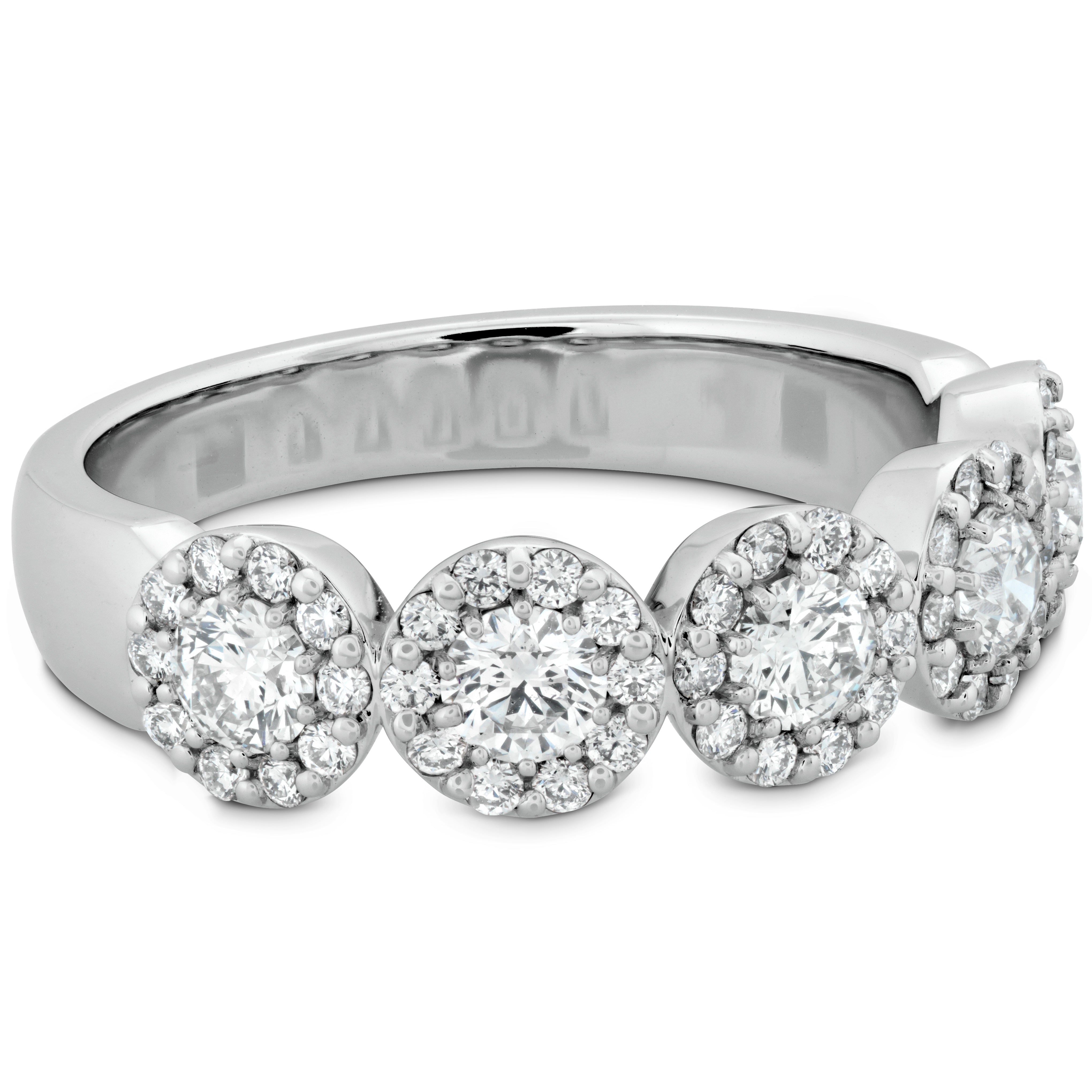Hearts On Fire Fulfillment Round Band, detail view