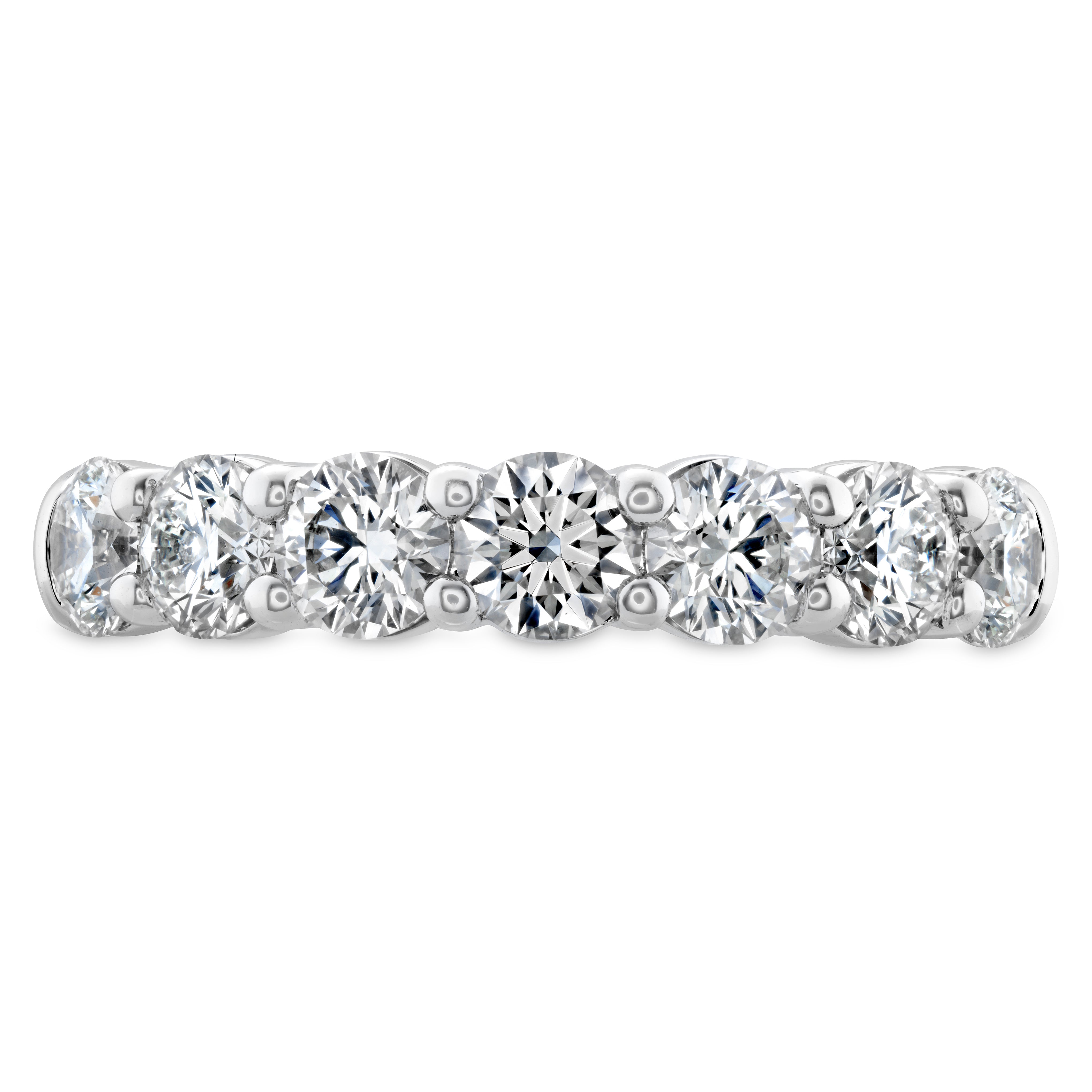 Hearts On Fire Signature 7-Stone Band in white gold
