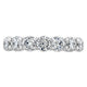 Hearts On Fire Signature 7-Stone Band in white gold