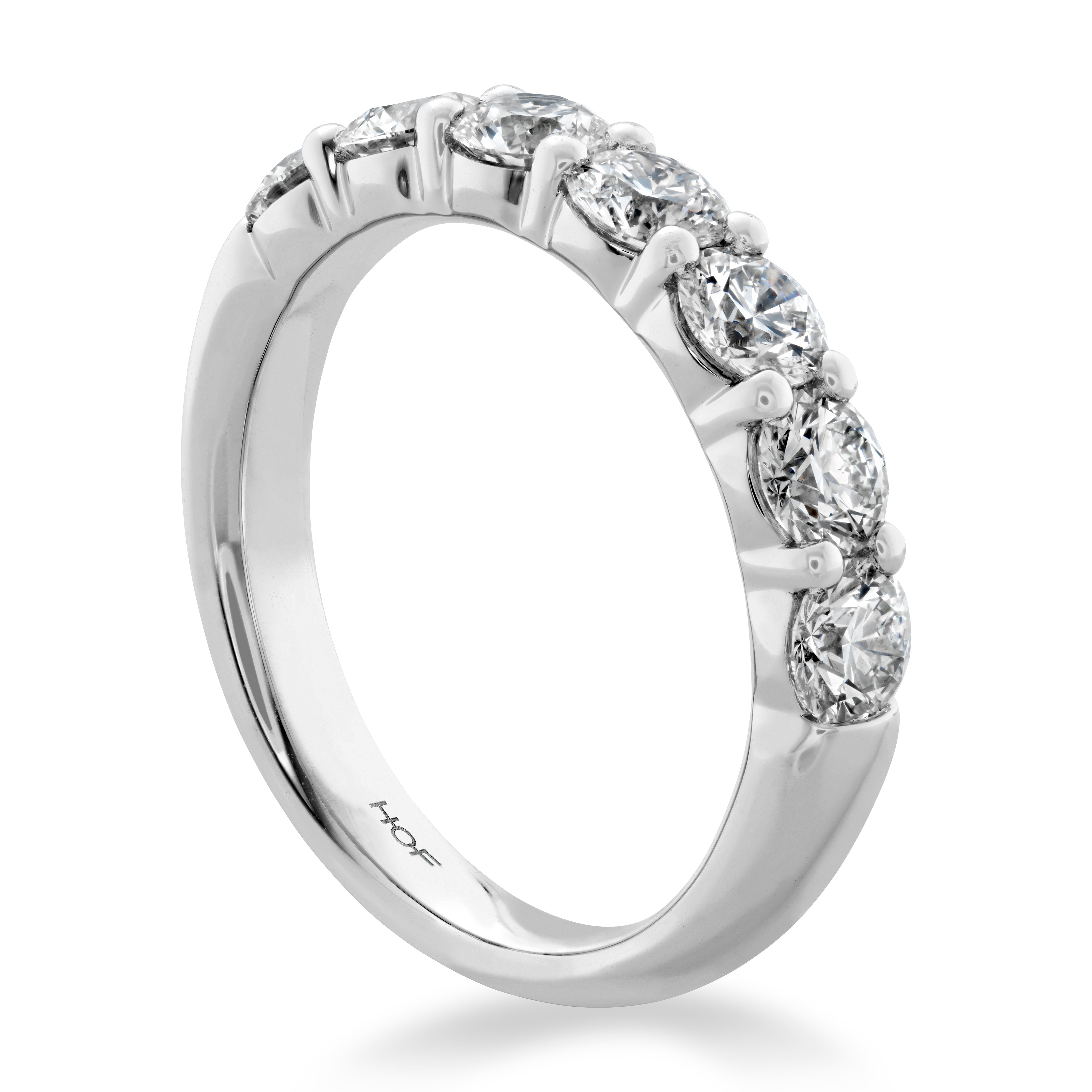 Hearts On Fire Signature 7-Stone Band, alternate view