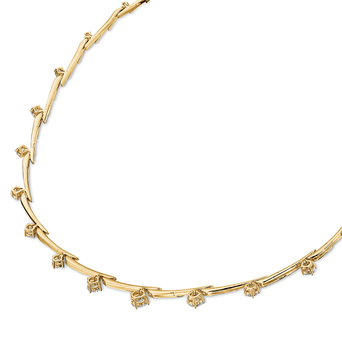 Vela Crossover Necklace