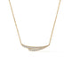 Hearts On Fire Vela French Cut Pave Bar Necklace