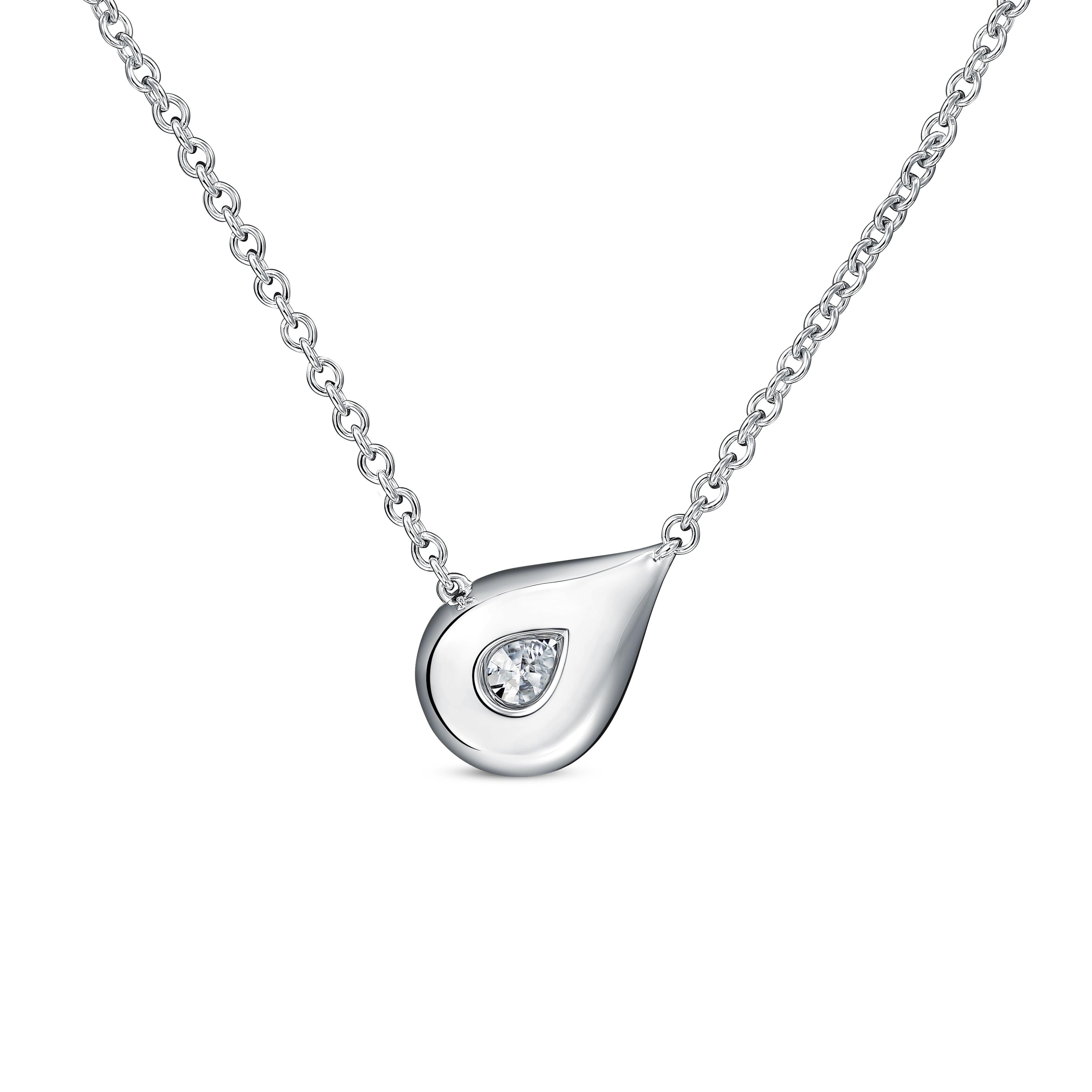 Hearts On Fire Lu Droplet Pendant, 0.30 ctw